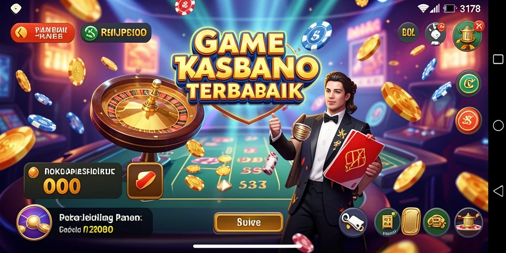 Tampilan gameplay seru dari 3178 dengan berbagai pilihan permainan kasino.