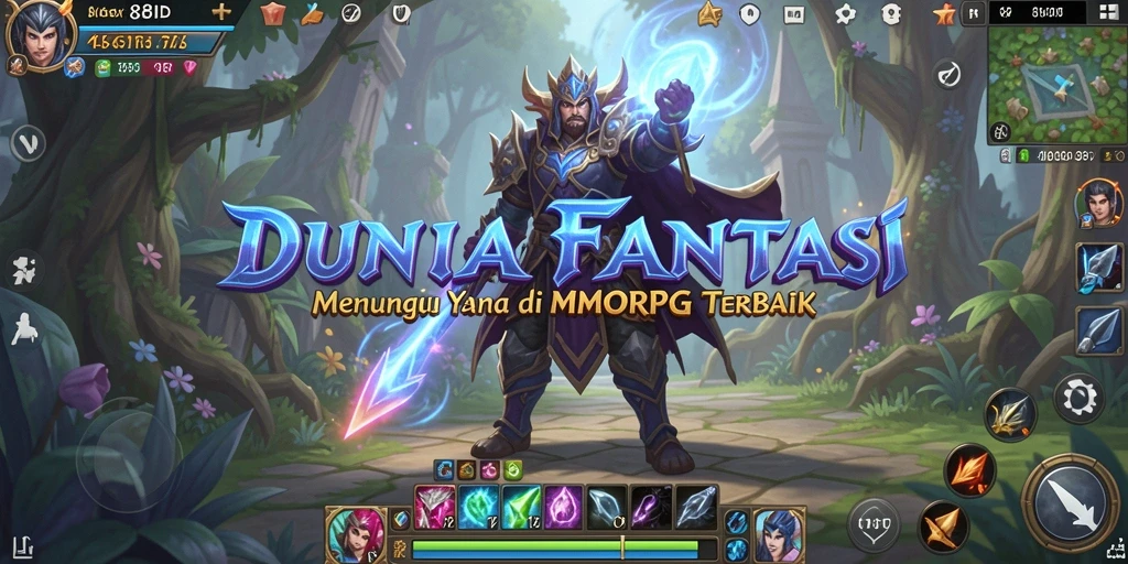 Screenshot gameplay 88ID yang menunjukkan aksi petualangan MMORPG yang seru.