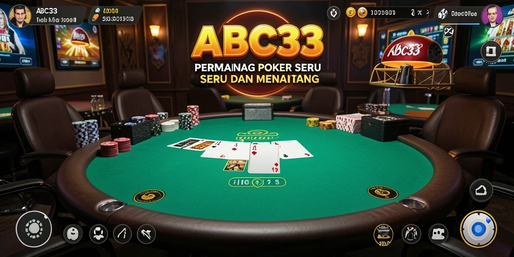 Gameplay poker menarik dengan grafik yang memukau.