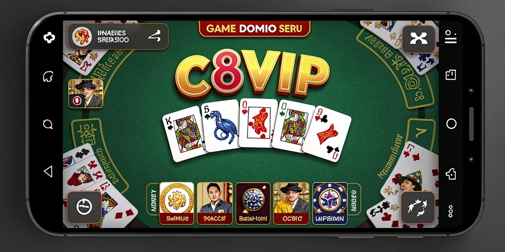Tampilan gameplay seru di C8VIP dengan grafik menarik.