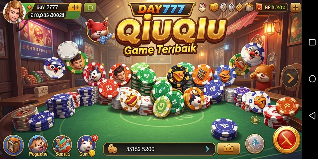 Tampilan gameplay seru dan kompetitif dalam DAY777.