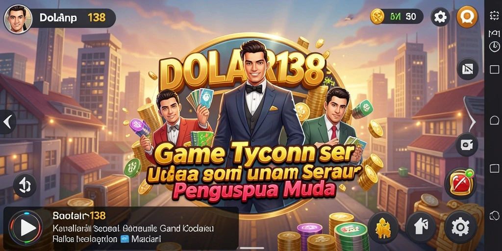 Screenshot dari gameplay DOLAR138 menunjukkan keseruan membangun kerajaan bisnis.