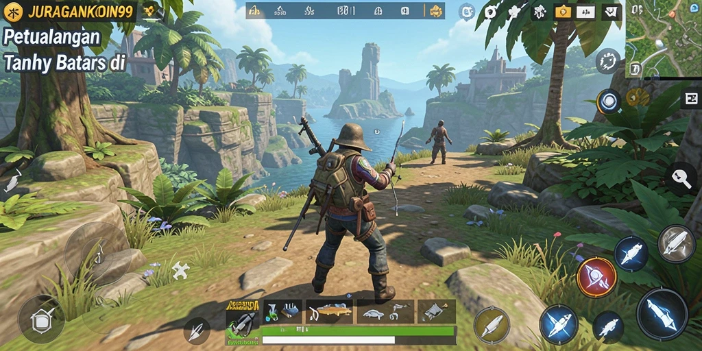 Gameplay Open World yang mengasyikkan di JURAGANKOIN99.