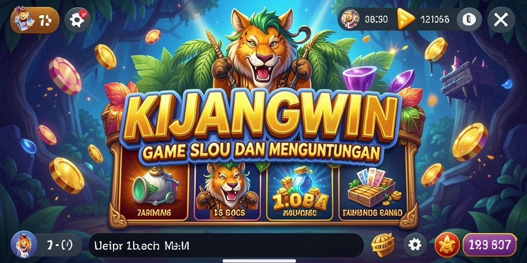 Gameplay menegangkan di KIJANGWIN dengan tampilan slot yang memukau.