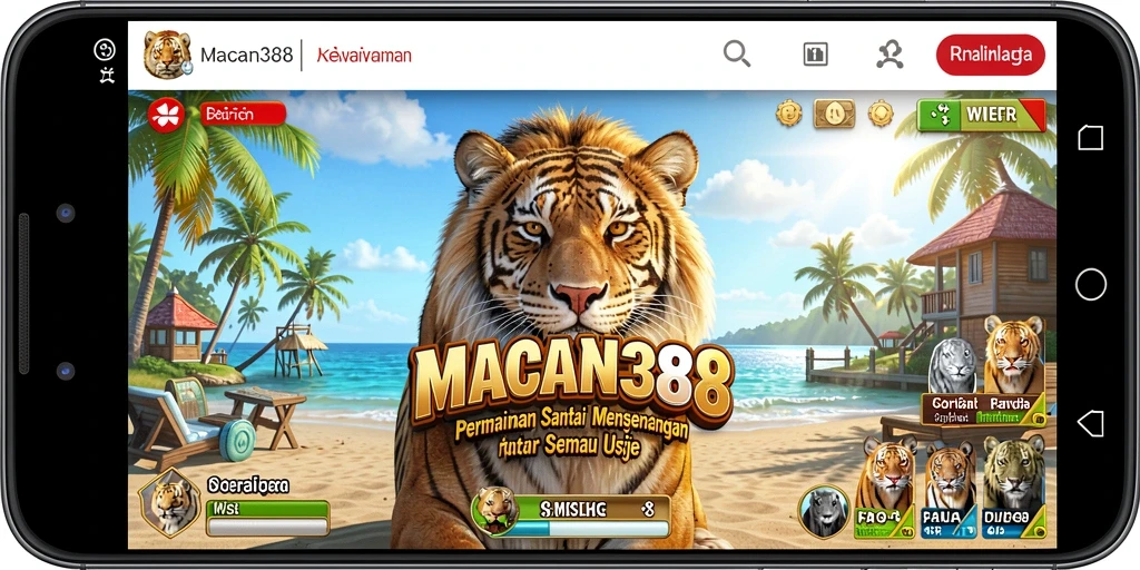 Tampilan gameplay menarik dari MACAN388 yang menghibur.