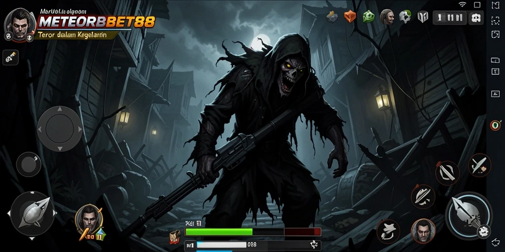 Gameplay seram yang penuh ketegangan di METEORBET88.