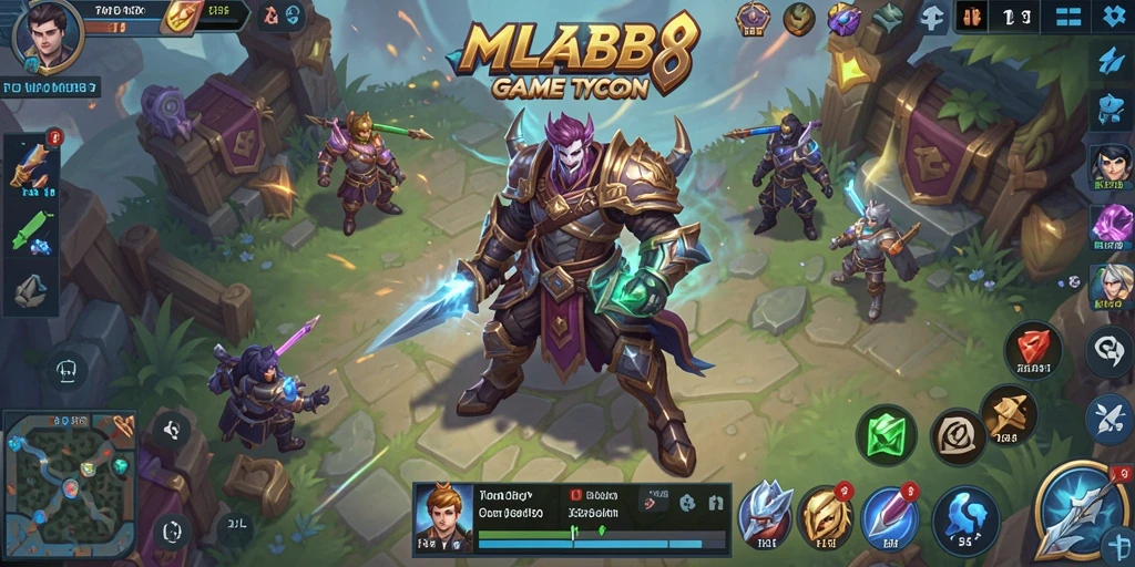 Tampilkan gameplay menarik dari MLBB8 yang penuh strategi Tycoon.