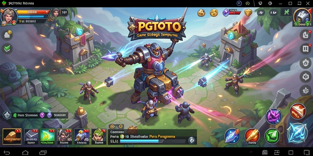 Tampilan gameplay menarik dari PGTOTO dengan strategi SLG.