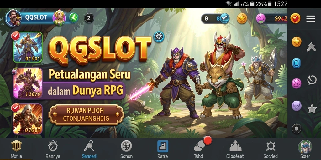 Gameplay RPG yang mengasyikkan dan penuh petualangan di QQSLOT.
