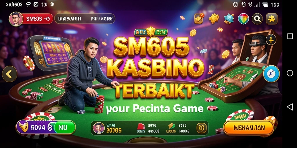 Screenshot menampilkan gameplay seru di SM605 dengan grafis menawan.