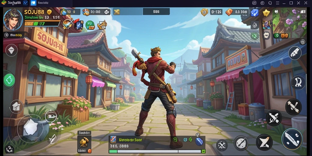 Tangkapan layar menampilkan gameplay menarik dari SOJU88.