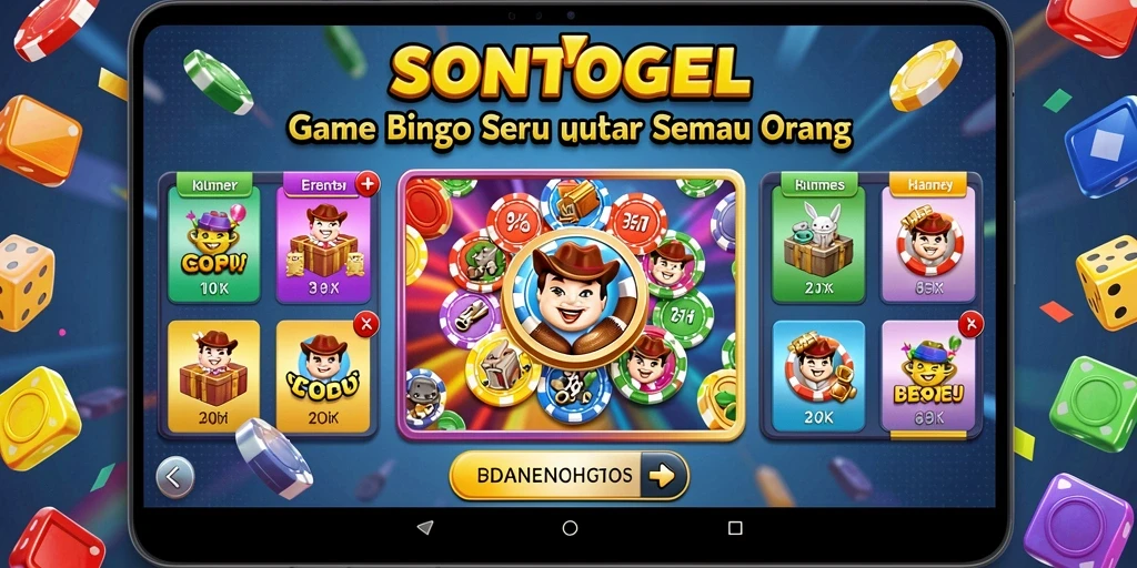 Tangkapan layar gameplay Bingo yang seru di SONTOGEL.