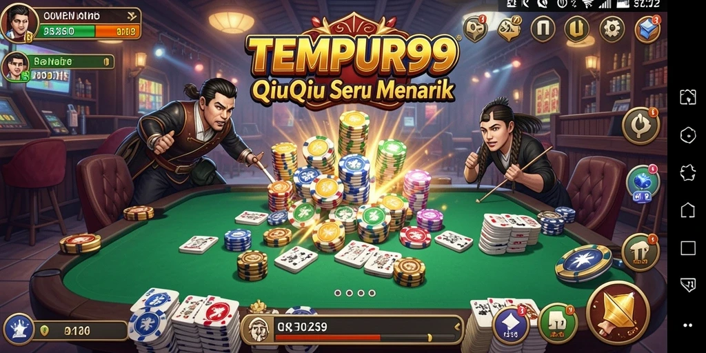 Tangkapan layar gameplay seru TEMPUR99 dengan pemain bertanding.
