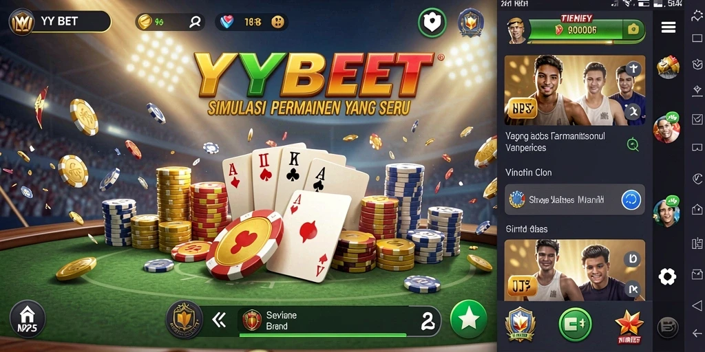 Tampilan gameplay YYBET yang mendebarkan dan interaktif.